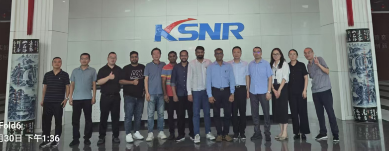 無(wú)錫道爾頓及印度客戶(hù)團(tuán)隊(duì)蒞臨我司考察交流